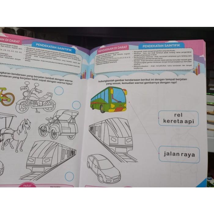 

Paket Buku anak Paud Cerdas dan Kreatif Tematik Usia 4-5tahun Best Seller