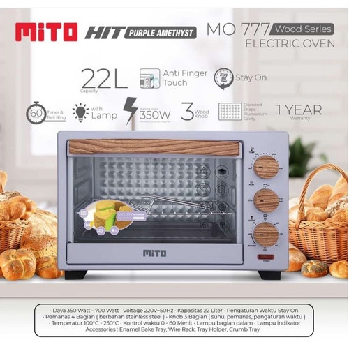 Oven Listrik HIT MITO MO 777 22 Liter