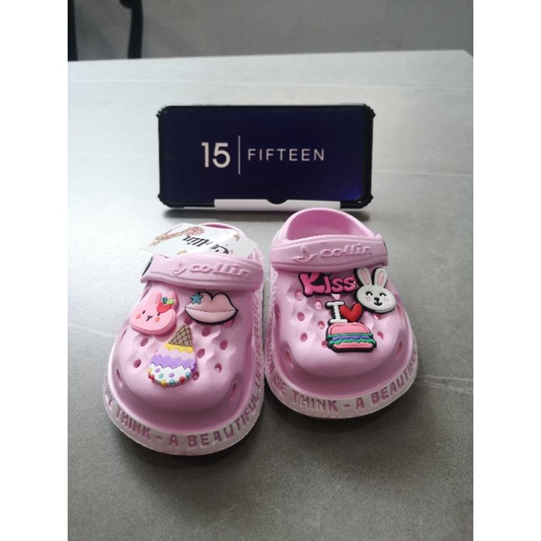 NEW ! ! BIG SALE！！Size：18-29 Sandal Sendal Anak Perempuan Usia 0- 5 Tahun RABBIT Bahan Eva Karet / BABY Girl 7110-B