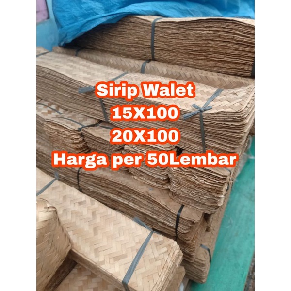 Besek Walet Sirip Walet 15X100 & 20X100
