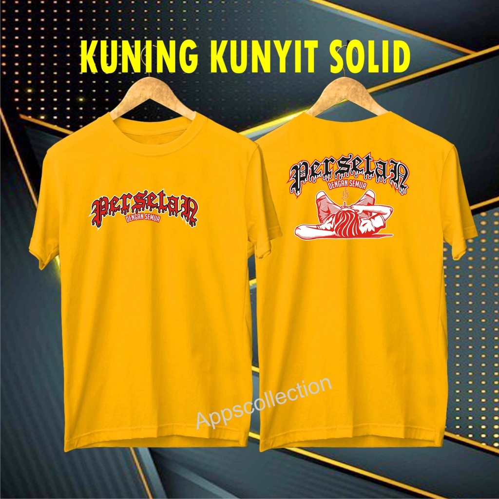 Cod Diskon Promo Gratis Ongkir/Kaos DTF P3RSETAN DGN SEMUA INI Kaos Pria Distro /Kaos Murah Kaos katun/Pakaian Pria  Pakaian Wanita Kaos Viral/Best Seller