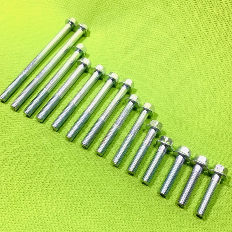 1set baut blok mesin kanan kiri suzuki shogun 110 kebo old new shogun 110 aril ariel