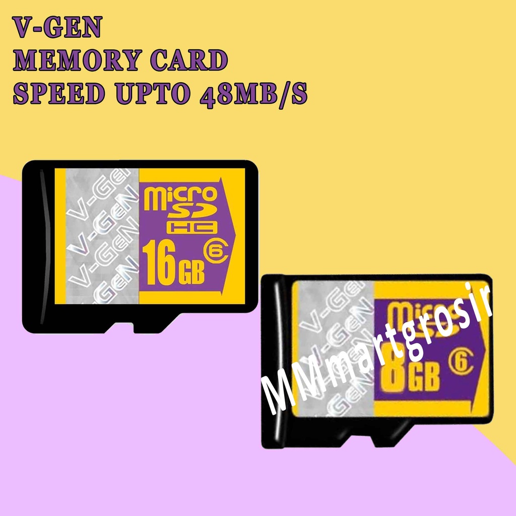 V-GEN / Memory Card / Speed Up To 48mm/s/ Kartu Memory