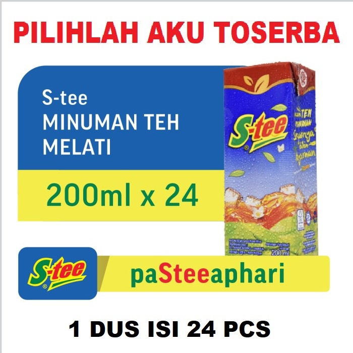 S-tee / Stee Kotak 200 ml - ( HARGA 1 DUS ISI 24 )