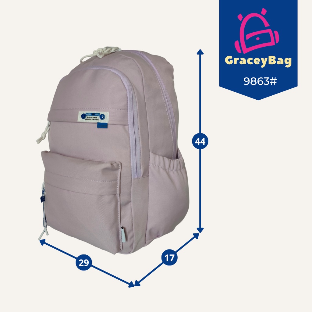 GB-9863 Tas Ransel Unisex Import