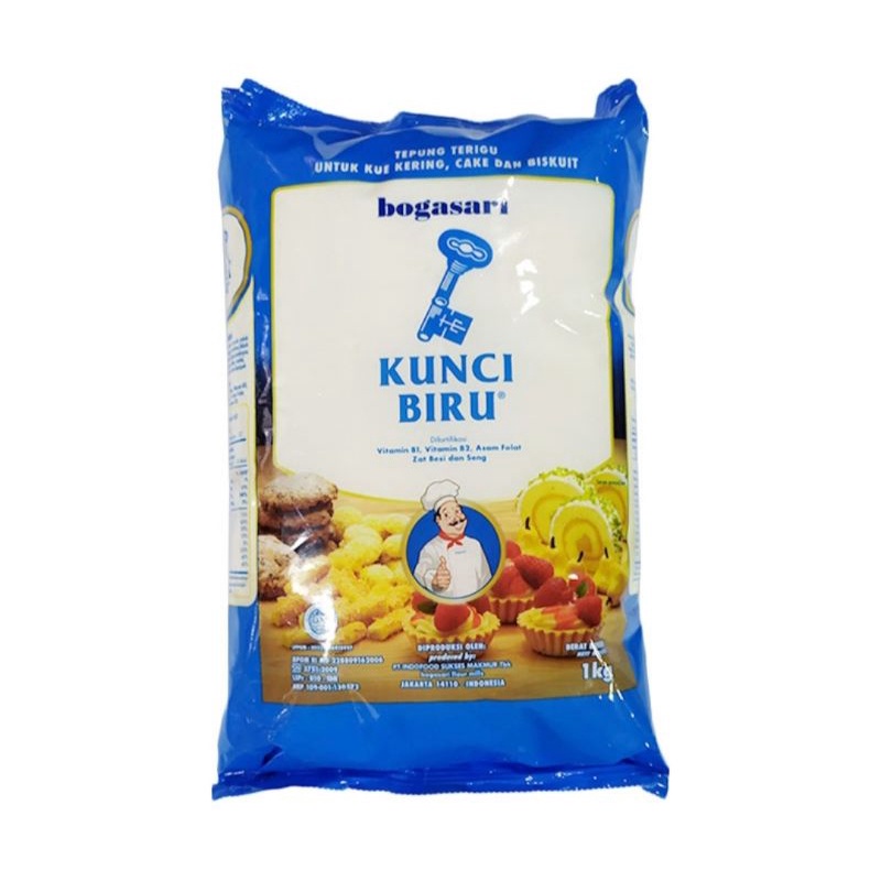 

BOGASARI TEPUNG TERIGU KUNCI BIRU 1 KG