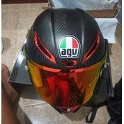 VISOR AGV PISTA RACE3 RED