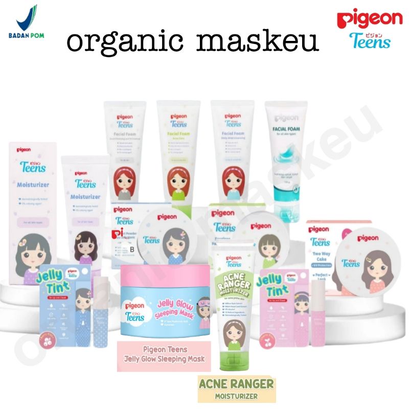 (BPOM+HALAL) PIGEON TEENS ALL SERIES SKINCARE KUSUS REMAJA