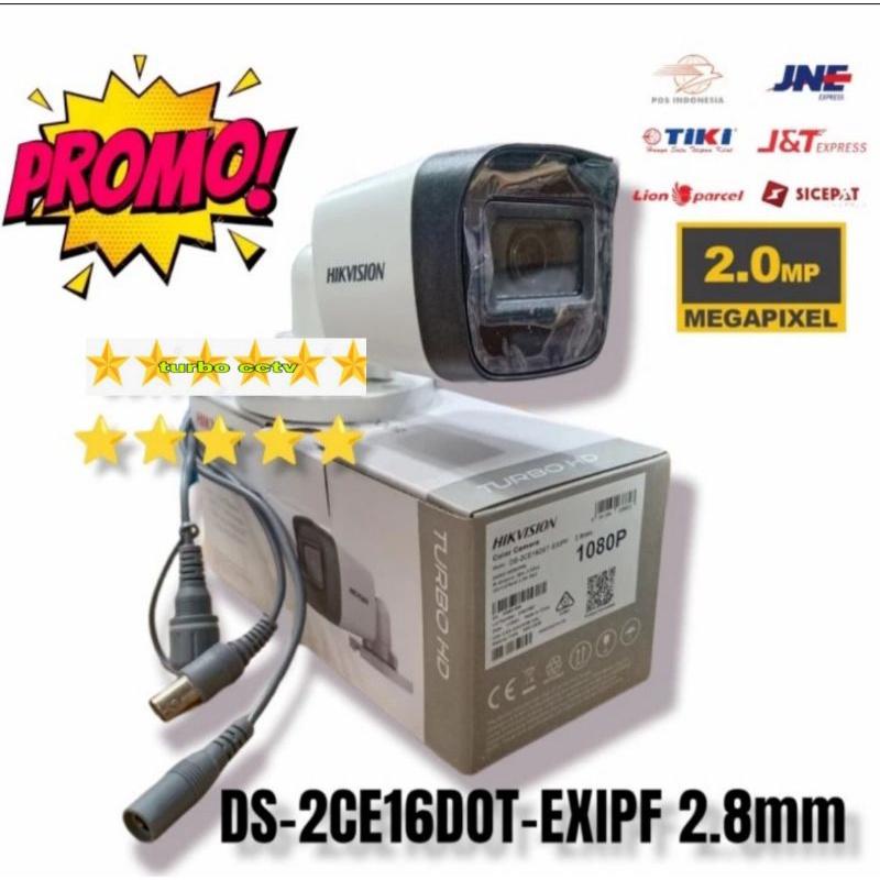 Kamera Cctv Hikvision Hybrid 2Mp Outdoor Ds-2Ce16Dot-Exipf Bisa Ahd, Tvi, Berkualitas Best Seller