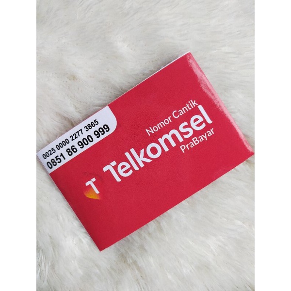 Nomor Cantik Kartu Perdana Simpati Telkomsel Prabayar Triple 999