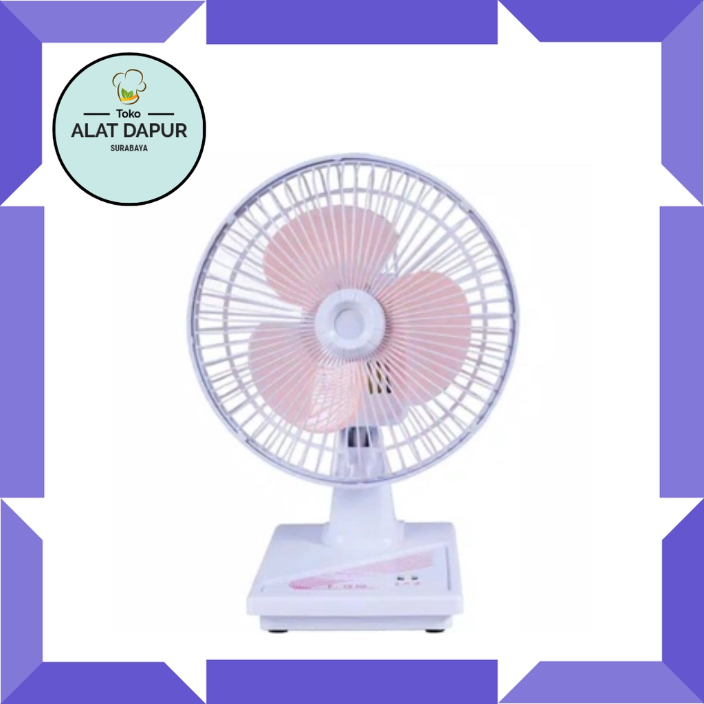 Maspion Kipas Angin Meja Desk Fan 6 inch 6&quot; F 15 DA - F15DA - F 15DA Bisa Swing Kiri Kanan Low Watt