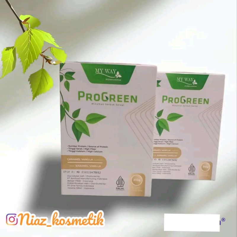 

MY WAY PROGREEN MINUMAN SERBUK SEREAL