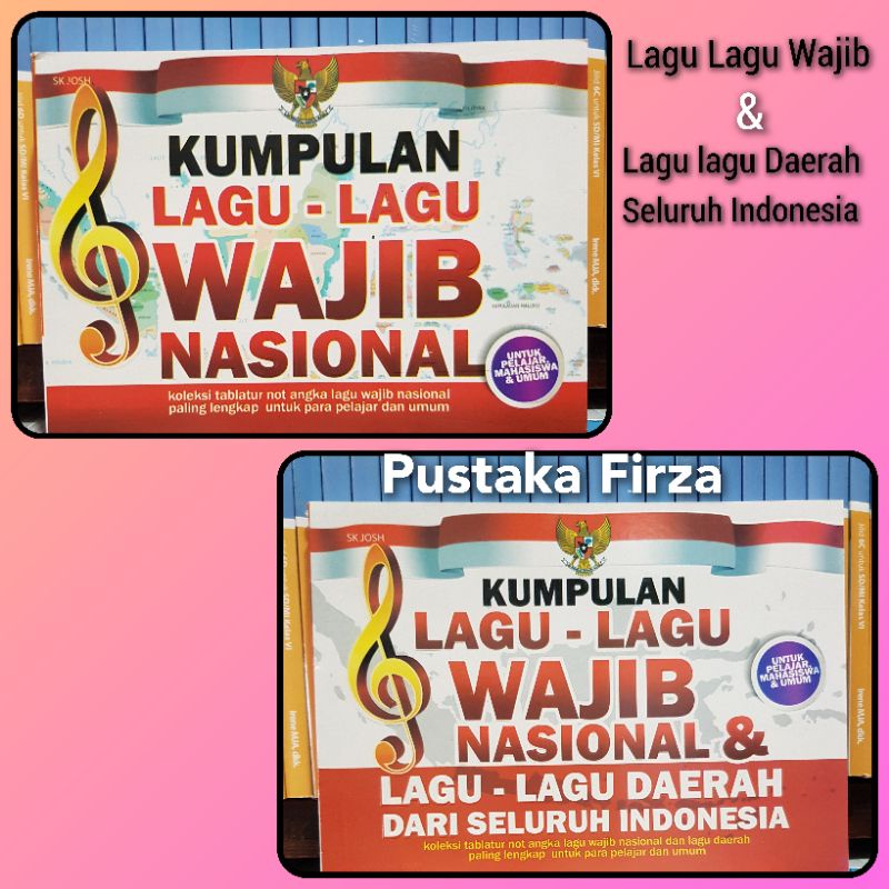 Kumpulan Lagu Lagu Wajib Nasional lengkap Dan Lagu Daerah dengan Not Angka