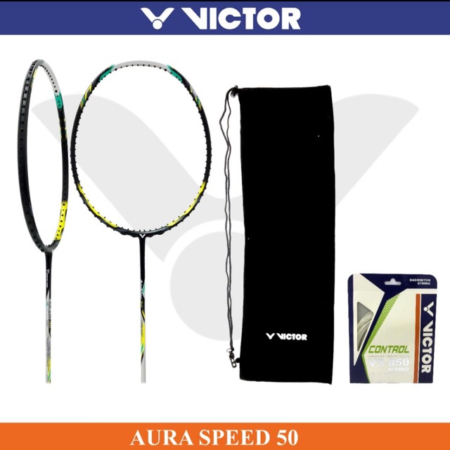 Raket Badminton Victor Aura Speed 50 Original