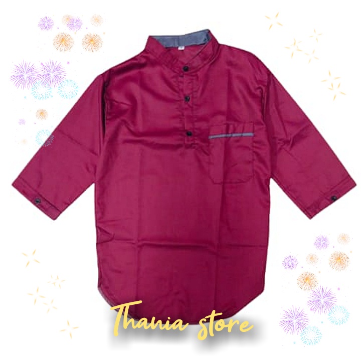 baju koko anak laki laki kurta remaja usia 1-14 tahun