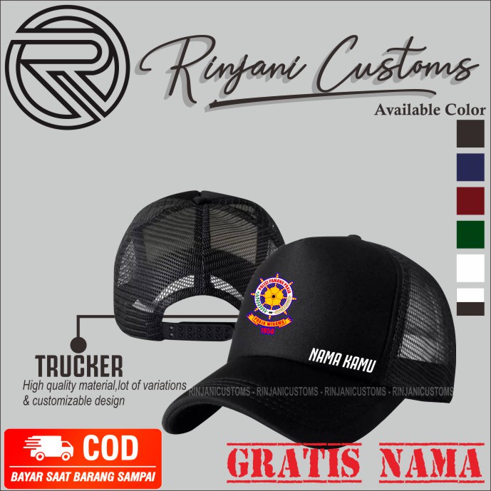 TOPI JARING SATPOL PP GRATIS NAMA /TOPI JARING POLISI PAMONG PRAJA/TOPI JARING POL PP