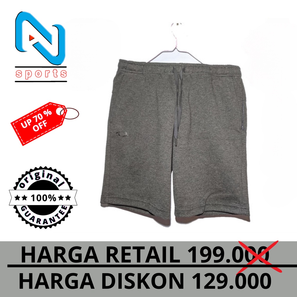 Celana Pendek ASTEC Grey Pria Original 100%