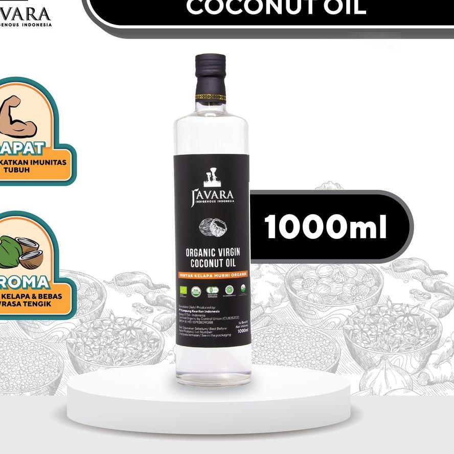 

End Year!! | [FG2] | Javara Organic Virgin Coconut Oil Minyak VCO - Minyak Kelapa Murni 1000 ml