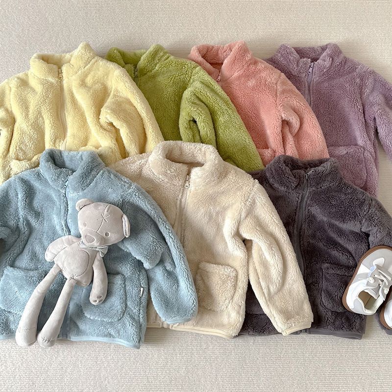 Jaket anak anak laki laki perempuan jaket bulu anak distro 1-8 Tahun
