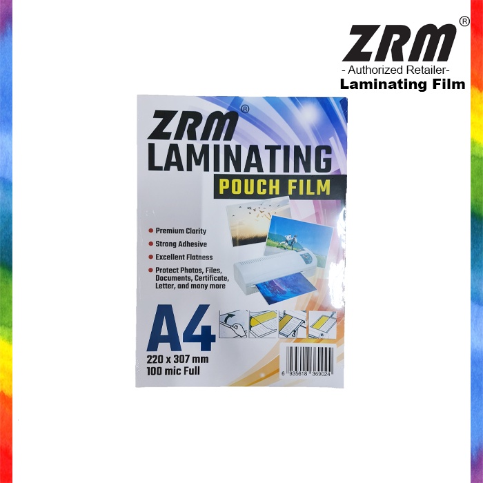 

ZRM Laminating Pouch / Plastik Laminating A4 100 micron