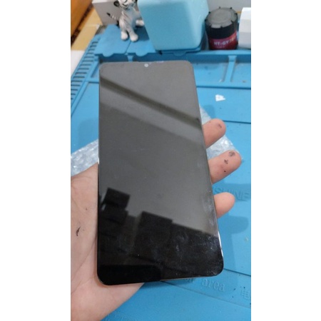LCD Samsung a20s original second  hitam a207