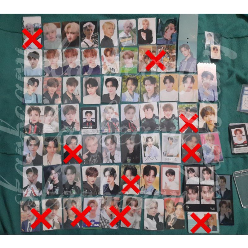 Take All Photocard PC Minhee Cravity Event Heart Lucky Draw
