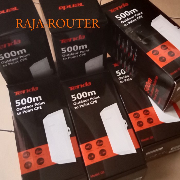 Router Tenda O1 500M Outdoor Point To Point Cpe - Tenda 01 Wireless Router