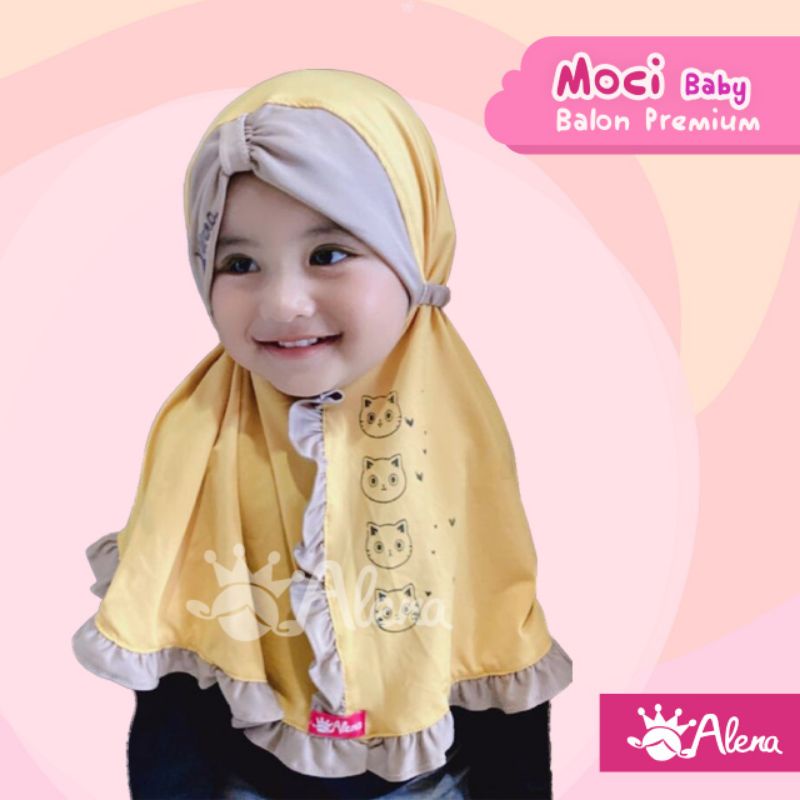 Jilbab Alena anak bayi Moci