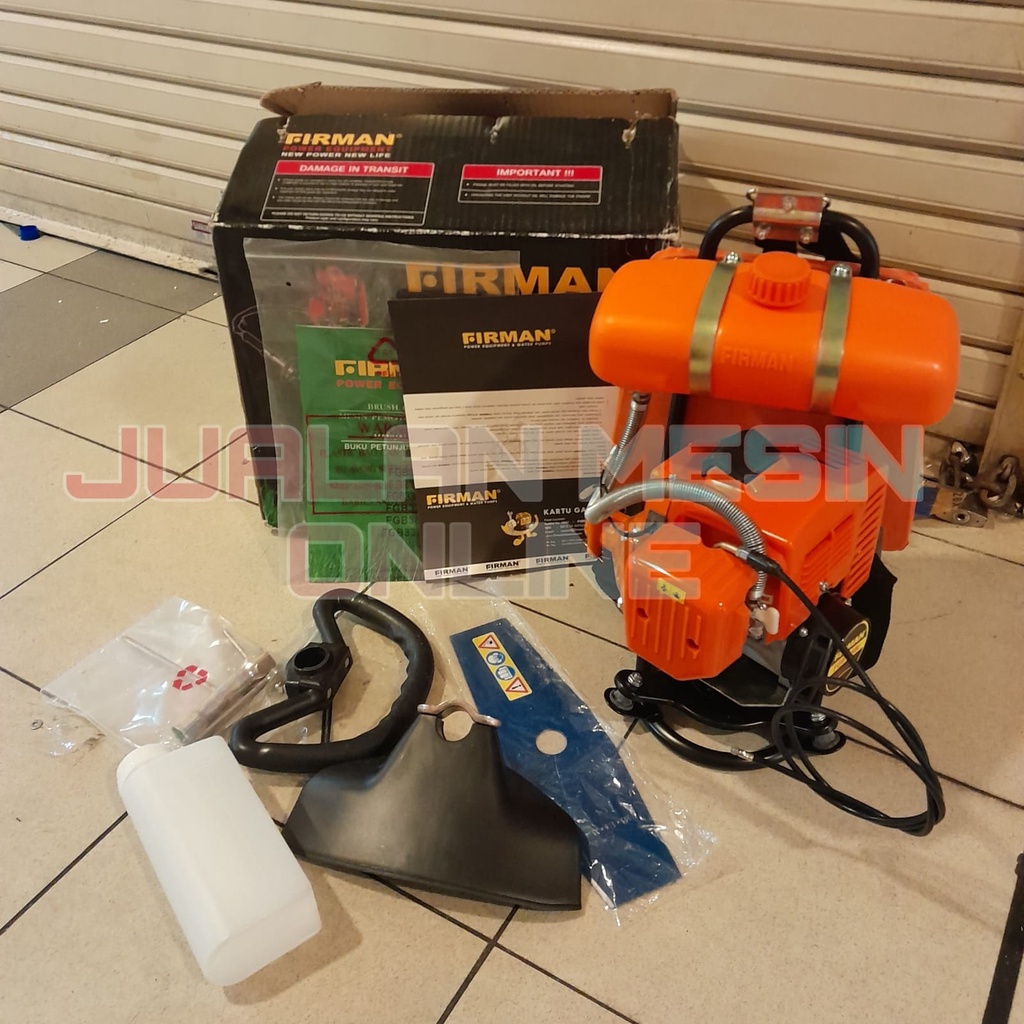 Mesin Potong Rumput Gendong 2 tak Firman FGB 388i