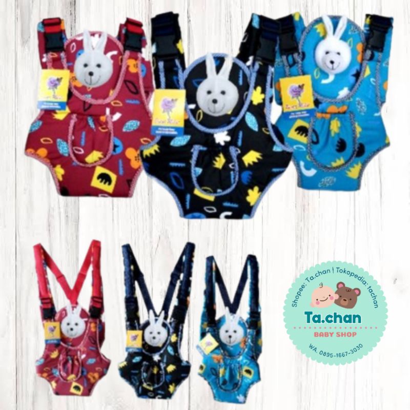 Gendongan anak bayi / Gendongan Bayi Depan / Gendongan Ransel Boneka / Gendongan Multifungsi Ransel