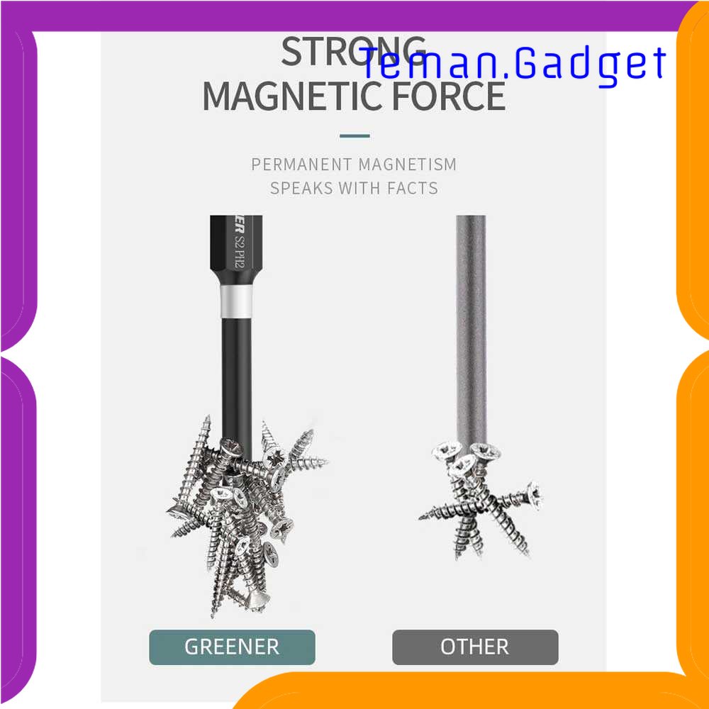 TG-PKK Kepala Mata Obeng Magnetic Screwdriver Bit 65 70 90 150 mm - PH2