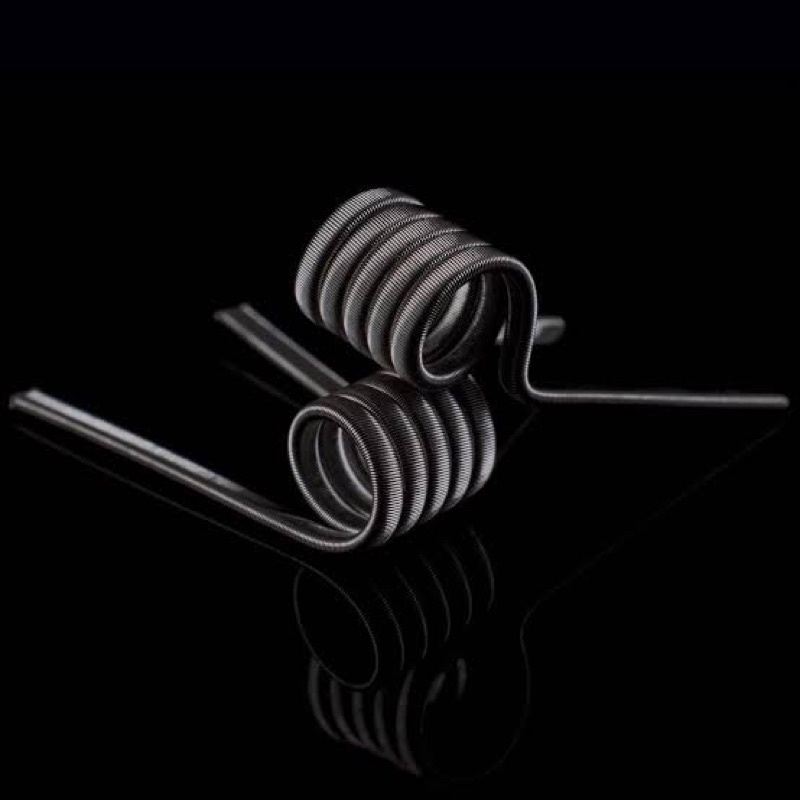 1psg=2biji COIL FUSED CLAPTON MELETEK include pot/wadah coil