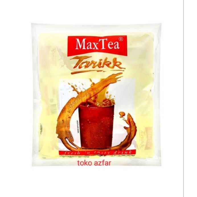 

Max Tea Teh Tarik 25 gr 1 Renceng / 10 pcs