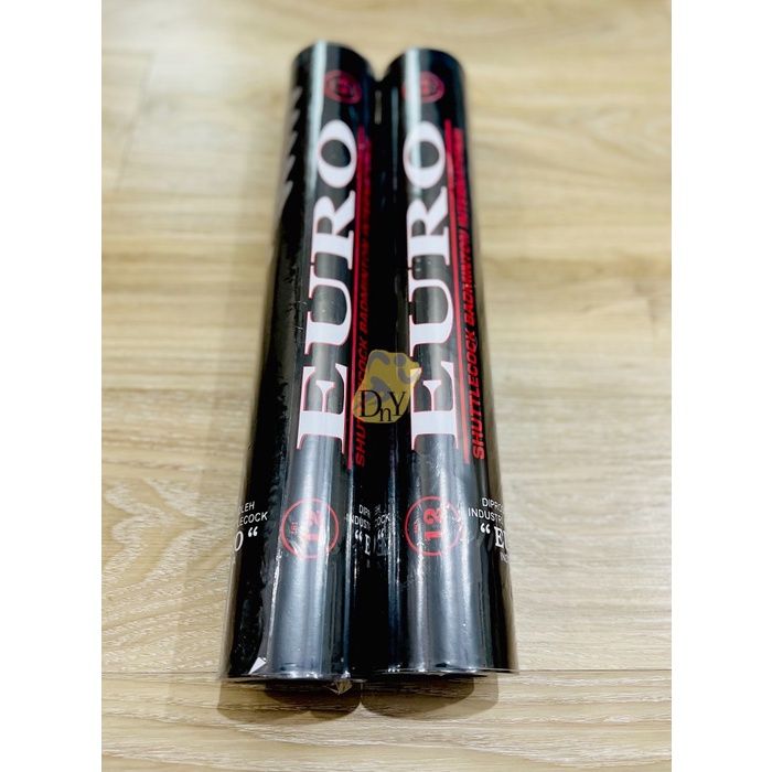 Shuttlecock Shuttlecock Badminton Euro Hitam