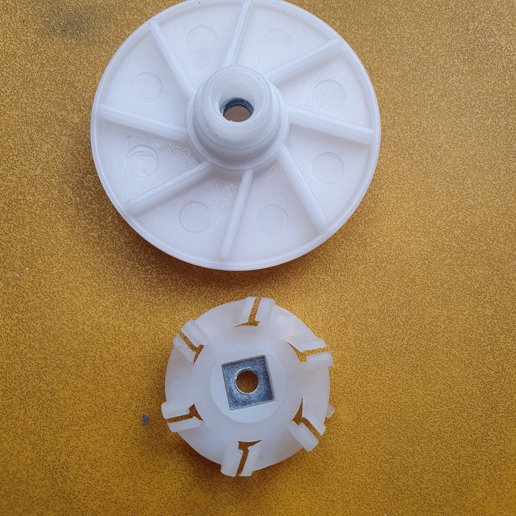 konektor gigi blender cosmos original satu set putih