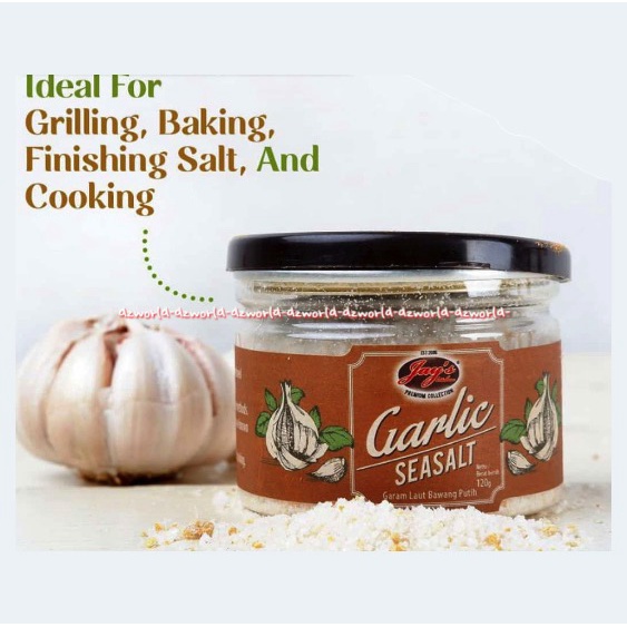 

Jay's Kitchen Garlic Seasalt Garam Laut Bawang Putih 120gr Bumbu Penyedap Rasa Bawang Putih Dan Garam Laut