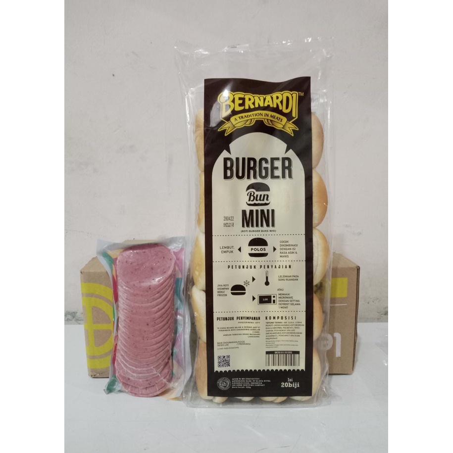 

Paket Burger Bernadi [ Isi 20 ]