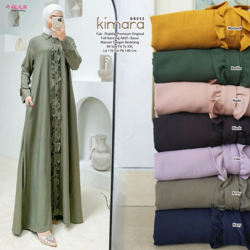 KIMARA DRESS ORI ALILA | Dress Perempuan