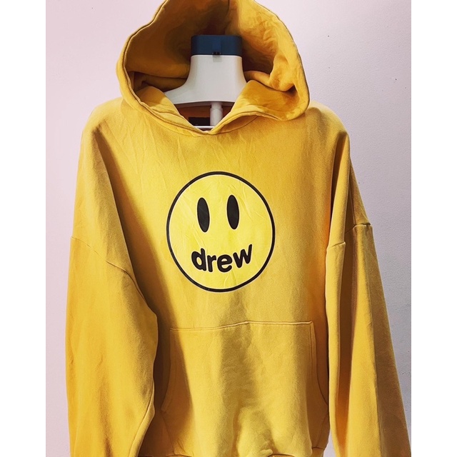 Jacket Hoodie Drew Kuning