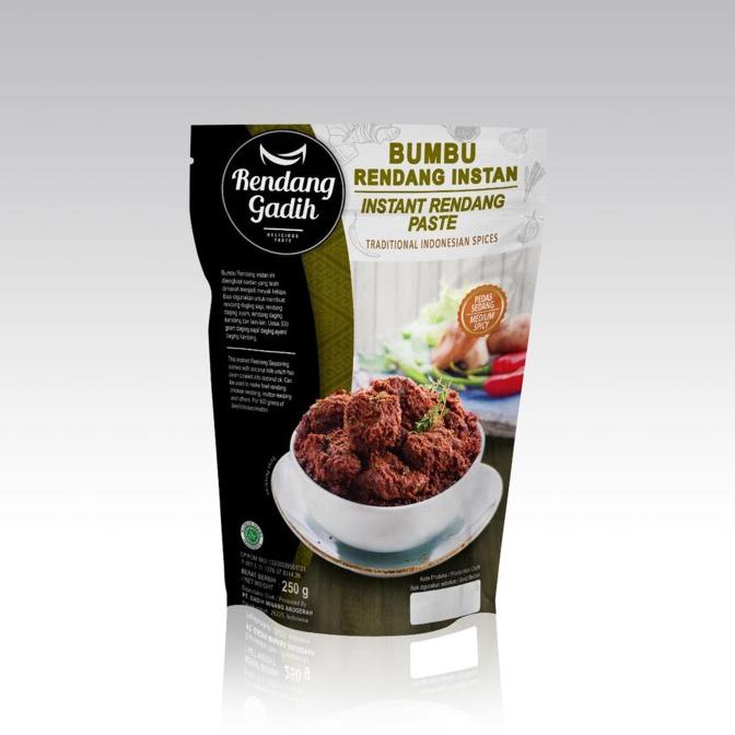 

Bumbu Rendang Instan - Rendang Gadih - pedas sedang