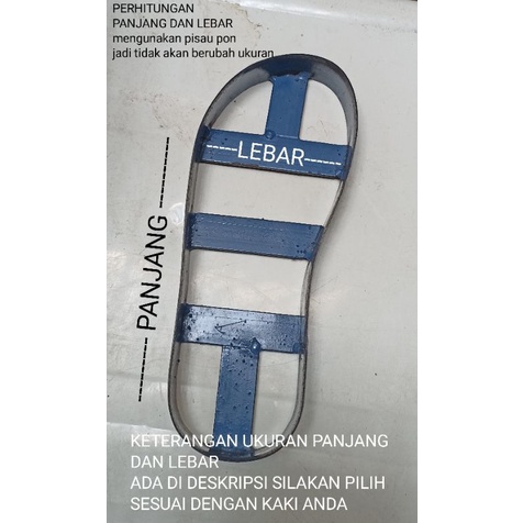 Sandal Haji ALDINI/CSMB by Aldini sol karet HARGA PABRIK TERMURAH