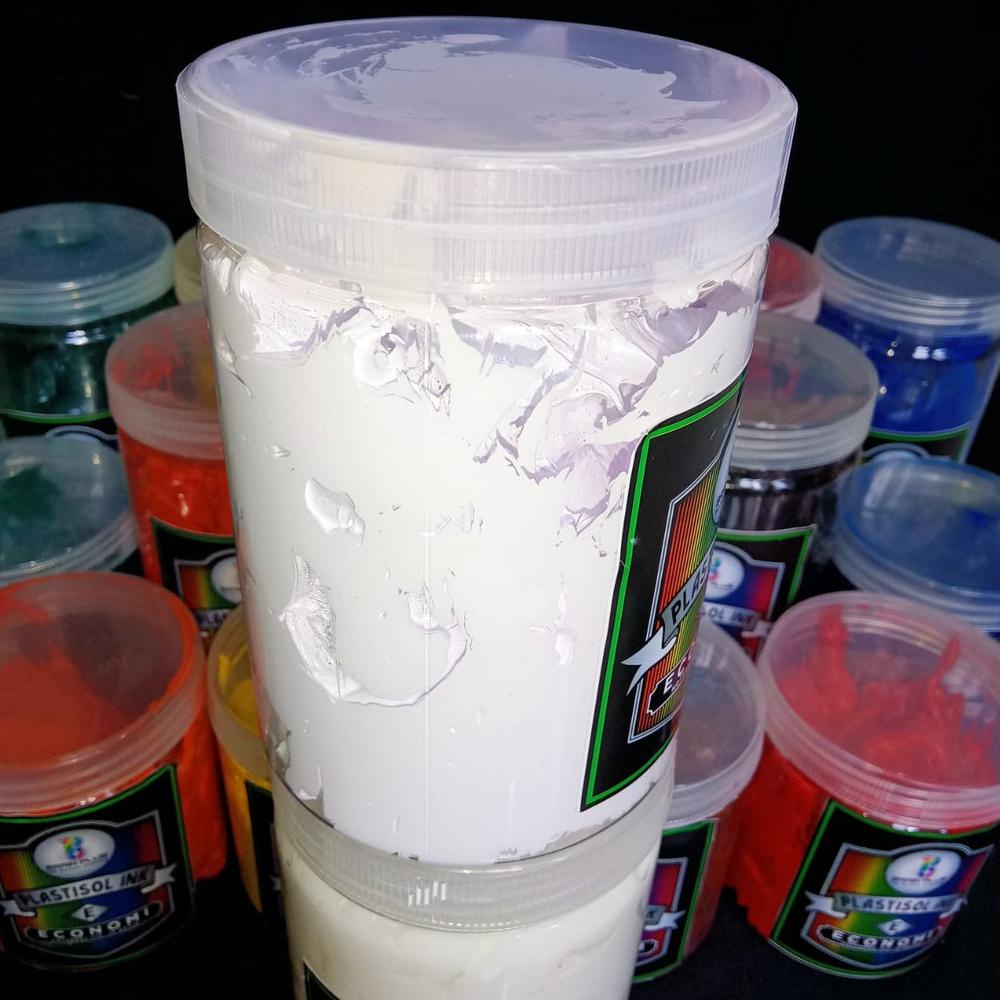 

Tinta Sablon PLASTISOL ECONOMY Brain Plus PUTIH 1kg FTYEK4765