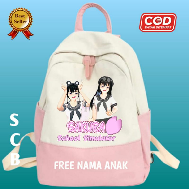 Tas Ransel Anak Sakura School simulator