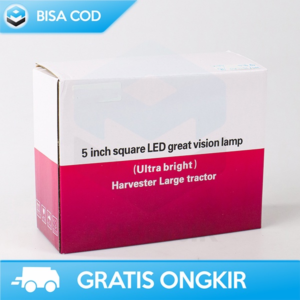 LAMPU TEMBAK SOROT 15 LED SPOTLIGHT COOL WHITE WATERPROOF IP67 45WATT