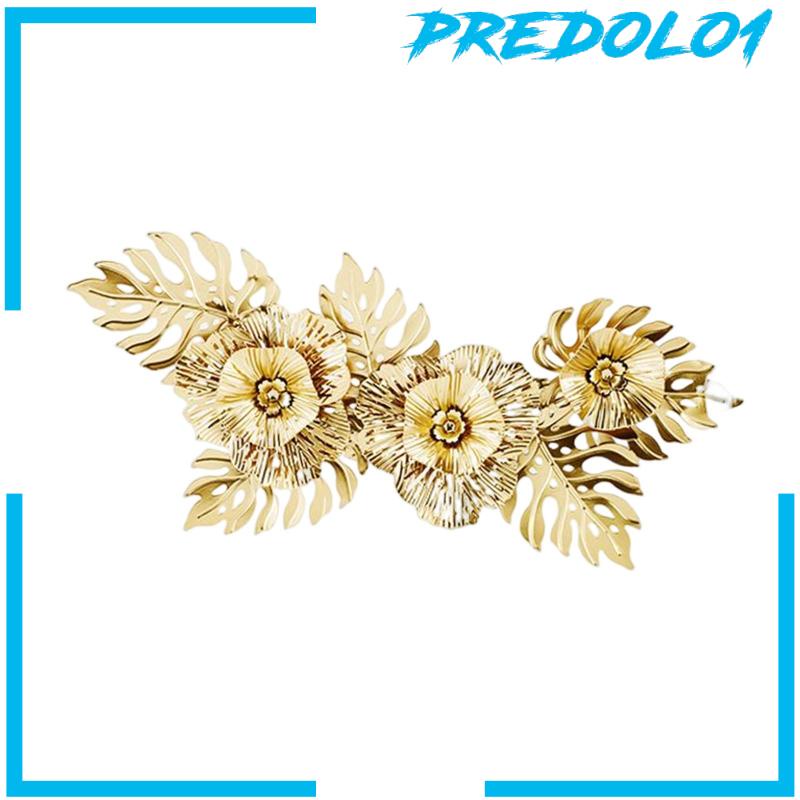 [Predolo1] Hiasan Dinding Bahan Metal Gaya Nordic Mewah Untuk Hadiah Hotel Ornamen Rumah