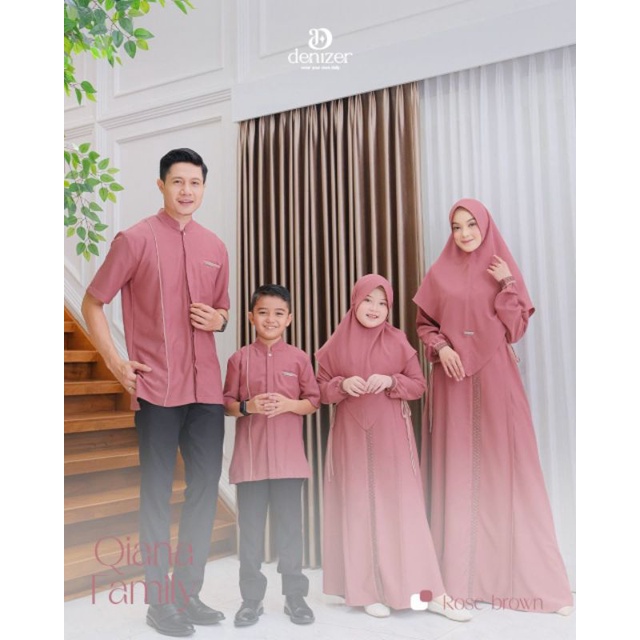 READY SIAP KIRIM QIANA FAMILY SET BY DENIZER DAILY