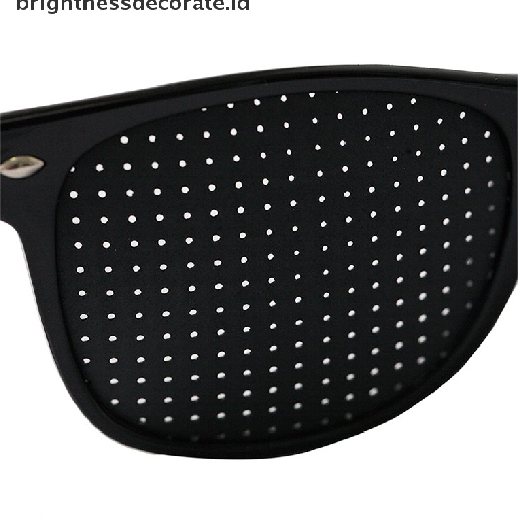 [Birth] New Vision Care Glassesight Improver Kacamata Pinhole Kacamata Stenopeic Anti-Letih [ID]