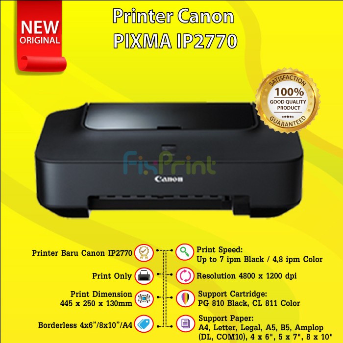 Printer Canon ip2770 PIXMA IP2770 IP 2770