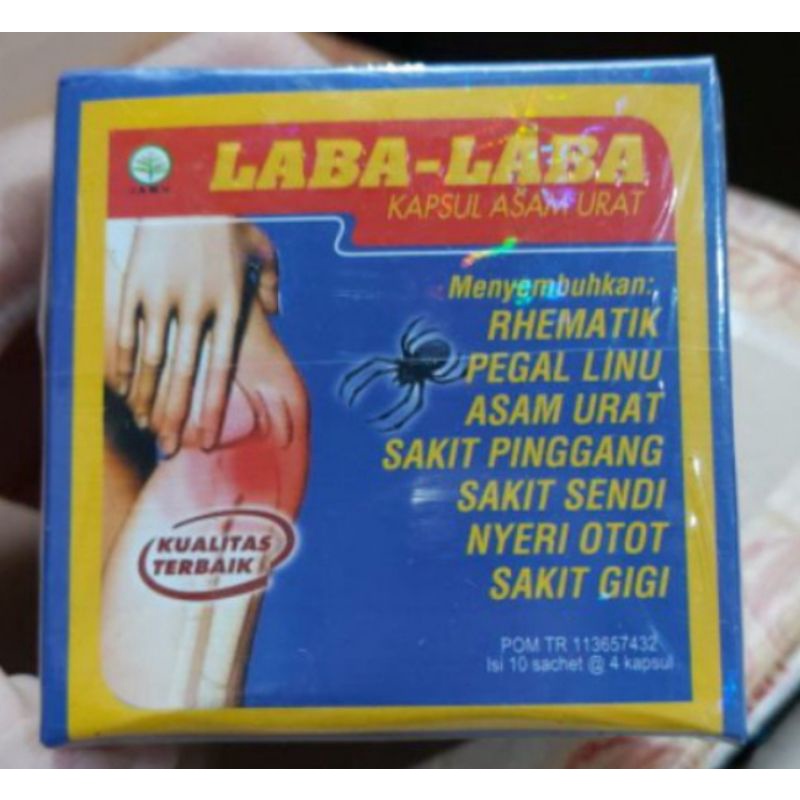 Laba laba Kapsul isi 10 saset @4kapsul