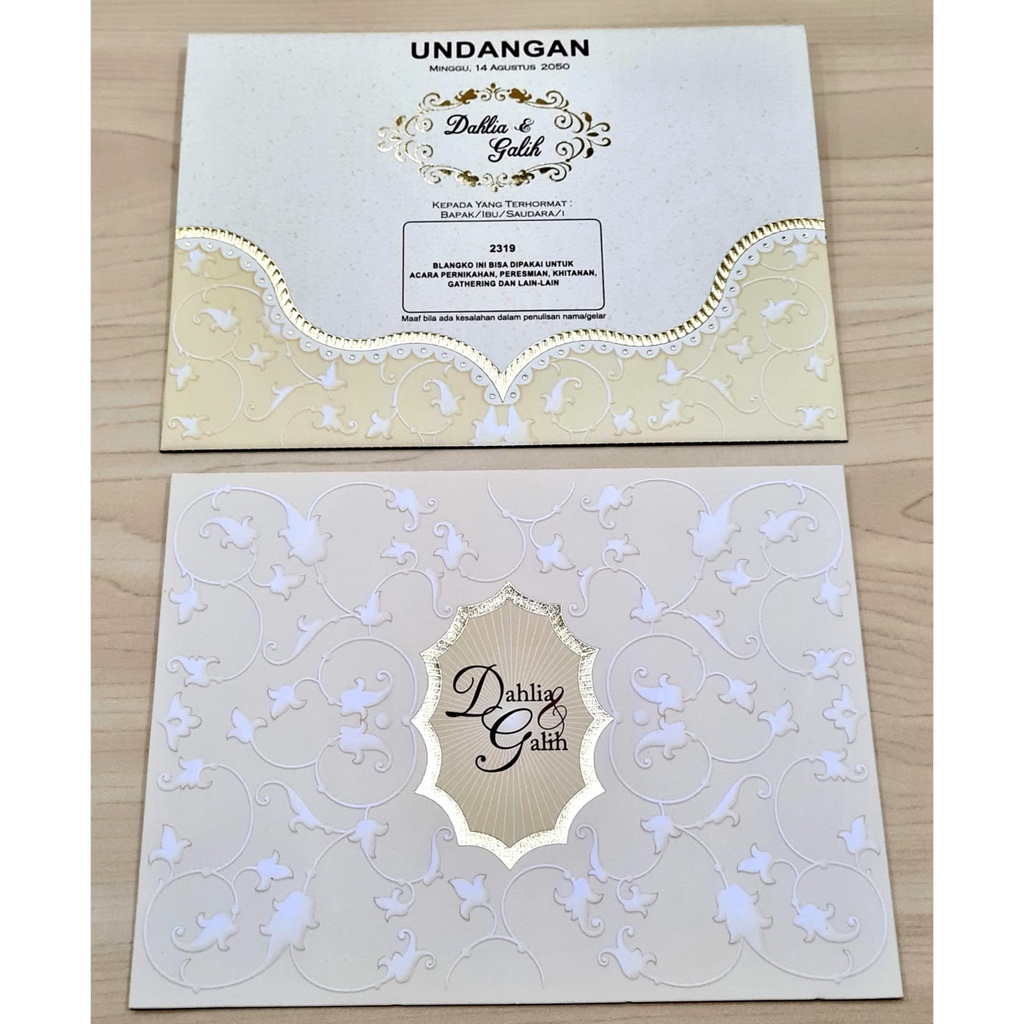 Blangko Undangan ERBA 2319